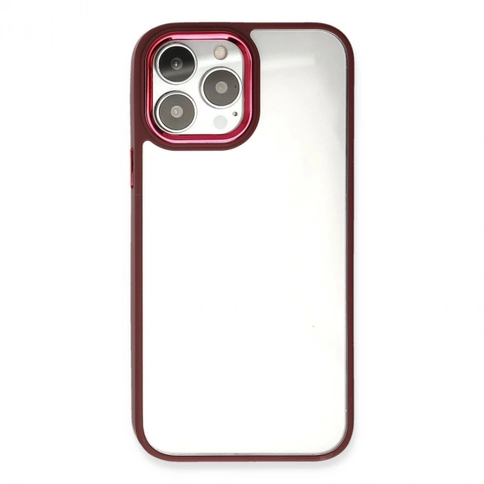 MARSİLYAN™- Apple İphone 14 Pro Kılıf Dora Kapak - Kırmızı