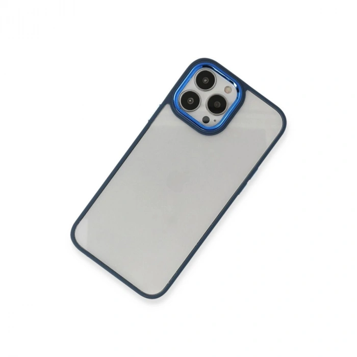 MARSİLYAN™- Apple İphone 14 Pro Kılıf Dora Kapak - Mavi