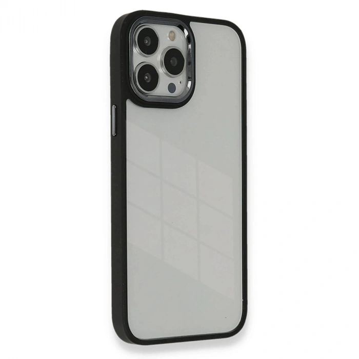 MARSİLYAN™- Apple İphone 14 Pro Kılıf Dora Kapak - Siyah