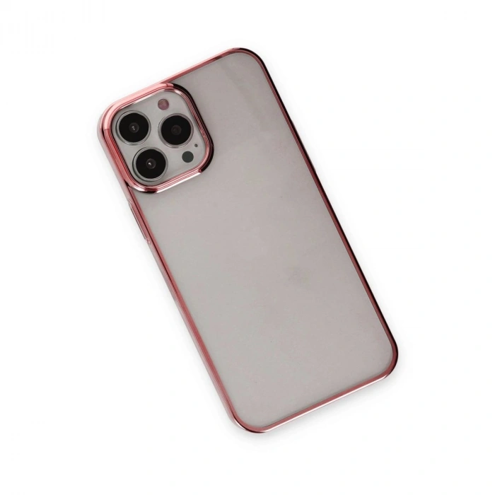 MARSİLYAN™- Apple İphone 14 Pro Kılıf Element Silikon - Pembe