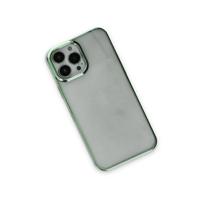 MARSİLYAN™- Apple İphone 14 Pro Kılıf Element Silikon - Yeşil