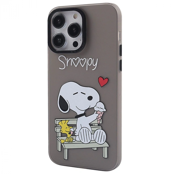 MARSİLYAN™- Apple İphone 14 Pro Kılıf Prada Desenli Kapak - Prada Siyah - 2