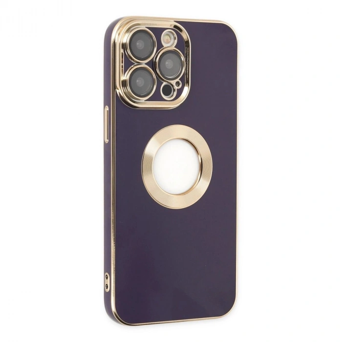 MARSİLYAN™- Apple İphone 14 Pro Kılıf Store Silikon - Derin Mor