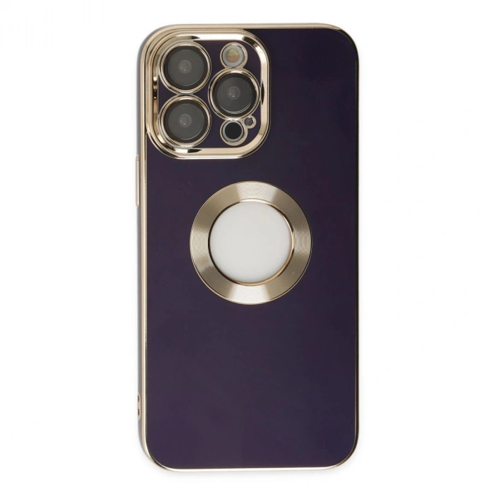 MARSİLYAN™- Apple İphone 14 Pro Kılıf Store Silikon - Derin Mor