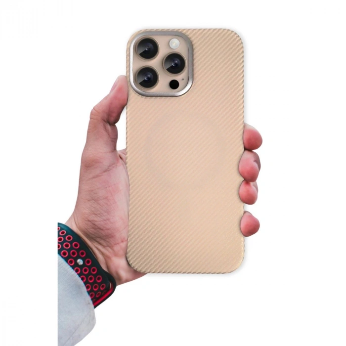 MARSİLYAN™-  Apple İphone 14 Pro Max Besa Magsafe Kapak - Desert