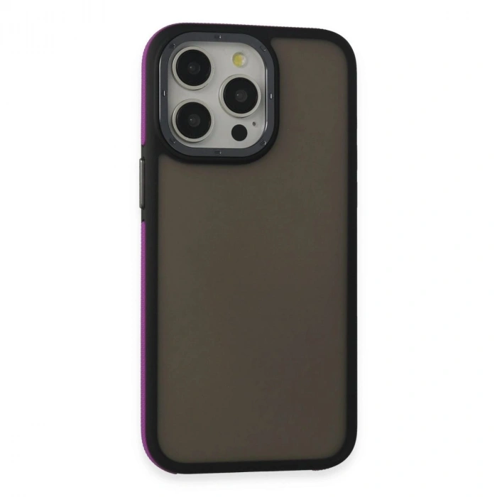 MARSİLYAN™- Apple İphone 14 Pro Max Harvel Kapak - Derin Mor