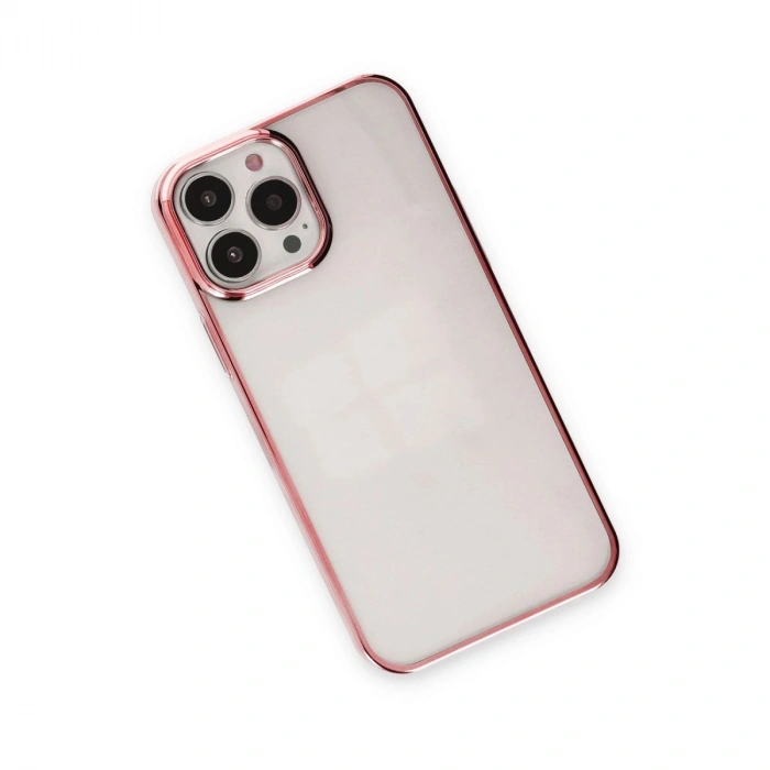 MARSİLYAN™- Apple İphone 14 Pro Max Kılıf Element Silikon - Pembe