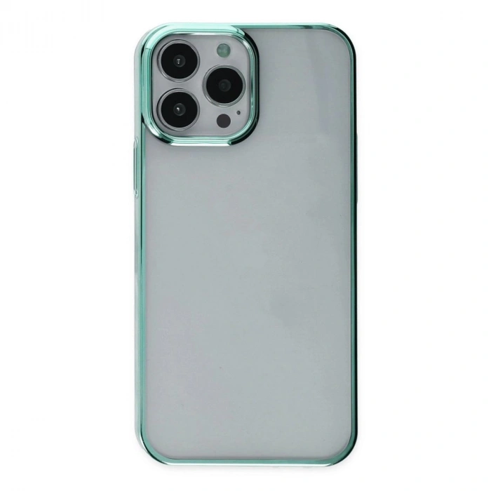 MARSİLYAN™- Apple İphone 14 Pro Max Kılıf Element Silikon - Yeşil