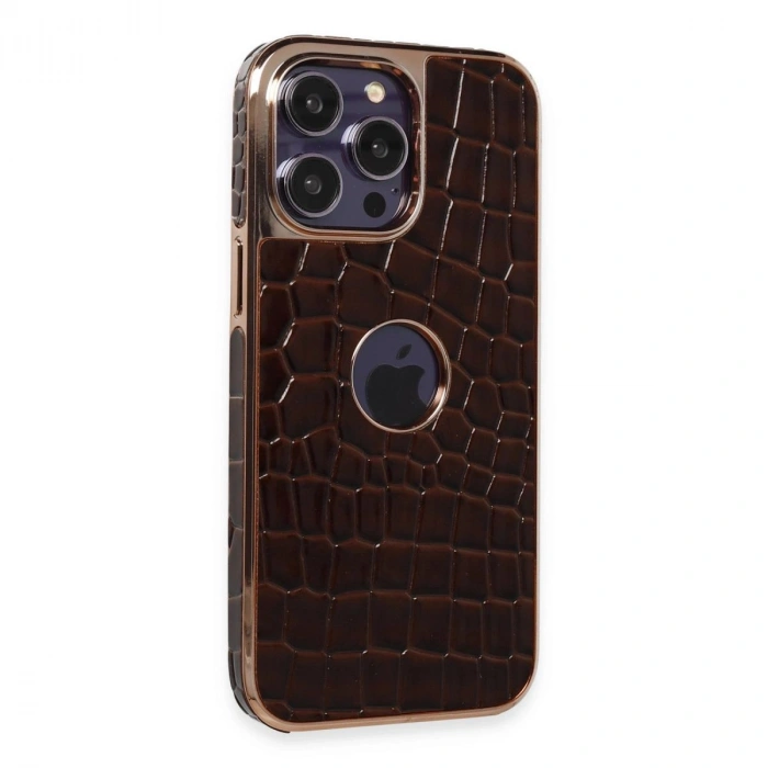 MARSİLYAN™-  Apple İphone 14 Pro Max Kılıf Snake Kapak - Bordo