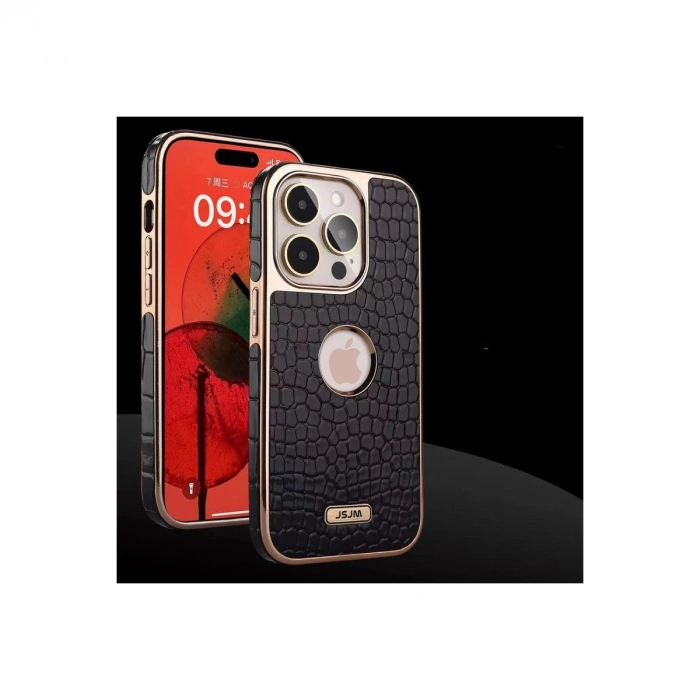 MARSİLYAN™-  Apple İphone 14 Pro Max Kılıf Snake Kapak - Siyah