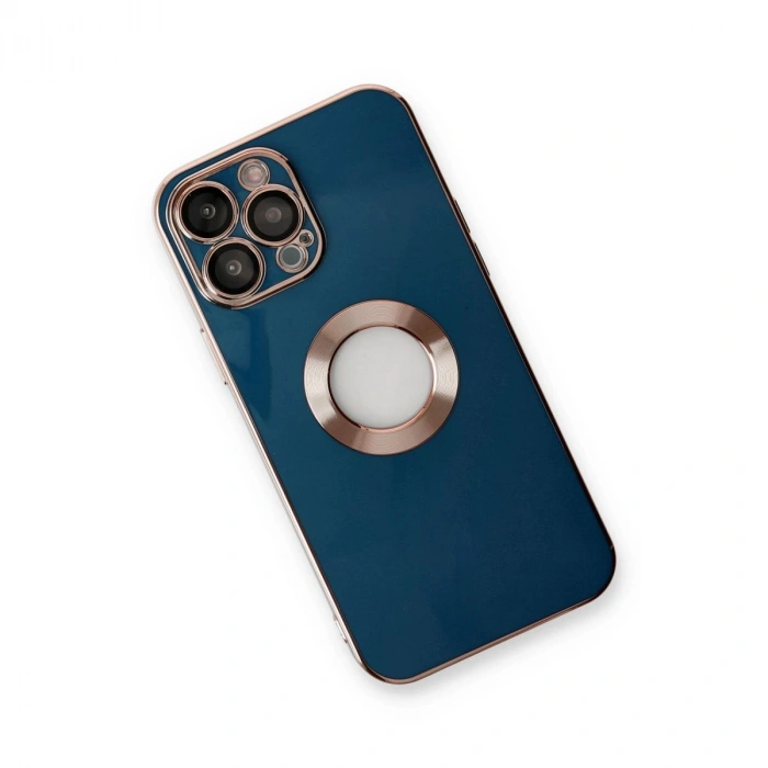 MARSİLYAN™- Apple İphone 14 Pro Max Kılıf Store Silikon - Mavi