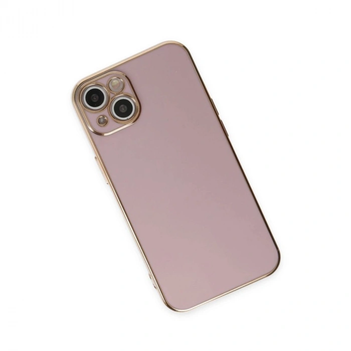 MARSİLYAN™- Apple İphone 15 Kılıf Volet Silikon - Mor
