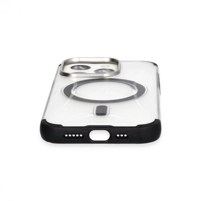 MARSİLYAN™-  Apple İphone 15 Pro Hilton Magsafe Kapak - Siyah