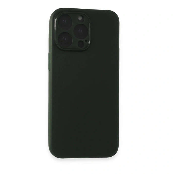 MARSİLYAN™- Apple İphone 15 Pro Kılıf Puma Silikon - Yeşil