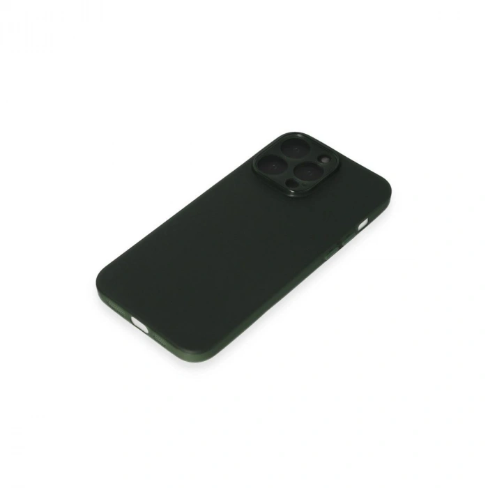 MARSİLYAN™- Apple İphone 15 Pro Kılıf Puma Silikon - Yeşil
