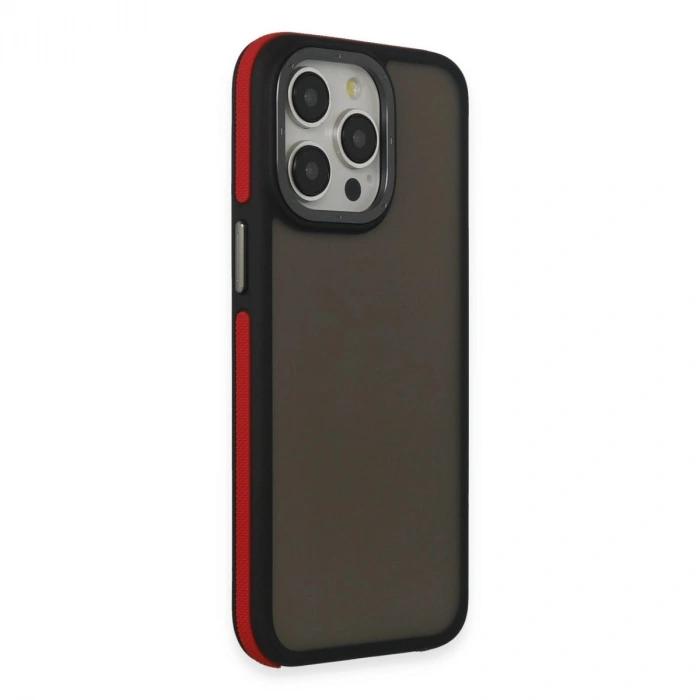 MARSİLYAN™- Apple İphone 15 Pro Max Harvel Kapak - Kırmızı