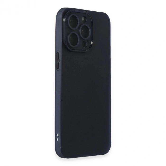 MARSİLYAN™- Apple İphone 15 Pro Max Kılıf Puma Silikon - Lacivert