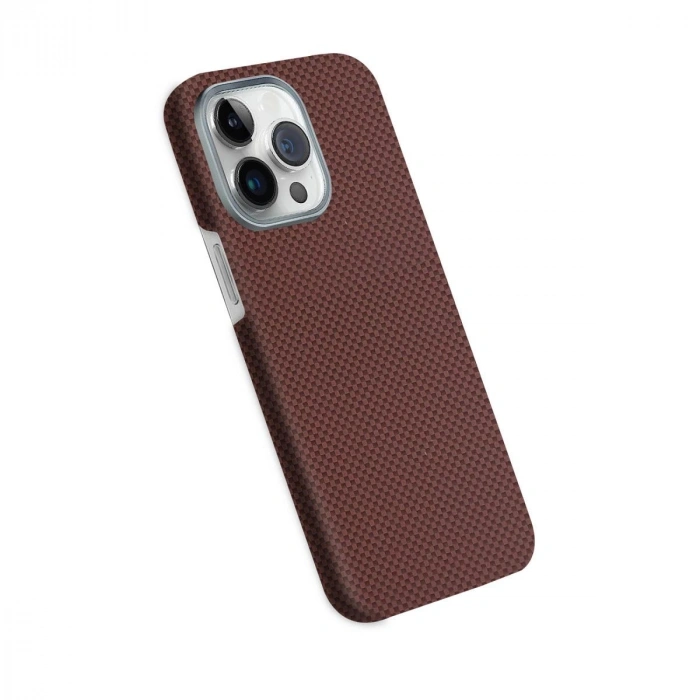 MARSİLYAN™-  Apple İphone 15 Pro Max Volt Magsafe Kapak - Kırmızı
