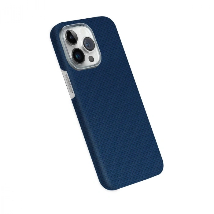 MARSİLYAN™-  Apple İphone 15 Pro Max Volt Magsafe Kapak - Mavi