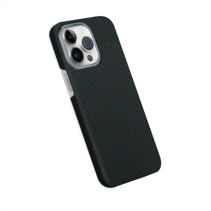 MARSİLYAN™-  Apple İphone 15 Pro Max Volt Magsafe Kapak - Siyah 2