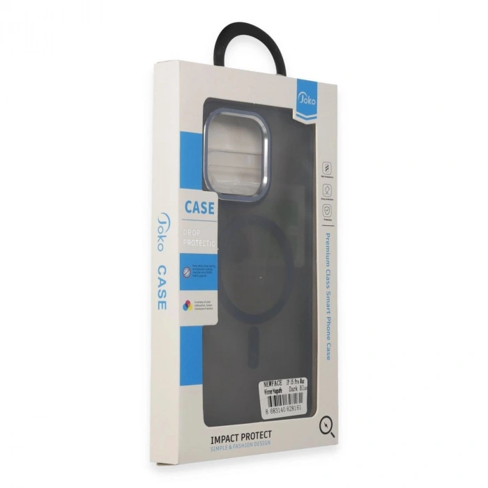 MARSİLYAN™-  Apple İphone 15 Pro Max Winner Magsafe Kapak - Lacivert