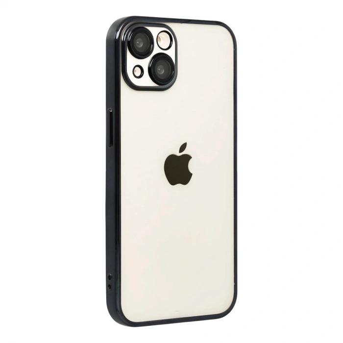 MARSİLYAN™- Apple İphone 15 Razer Lensli Silikon - Siyah