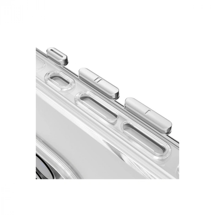 MARSİLYAN™-  Apple İphone 16 Pro Max Gleam Pc Sert Magsafe Kılıf - Şeffaf