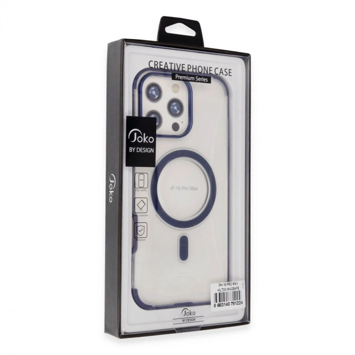 MARSİLYAN™-  Apple İphone 16 Pro Max Hilton Magsafe Kapak - Siyah