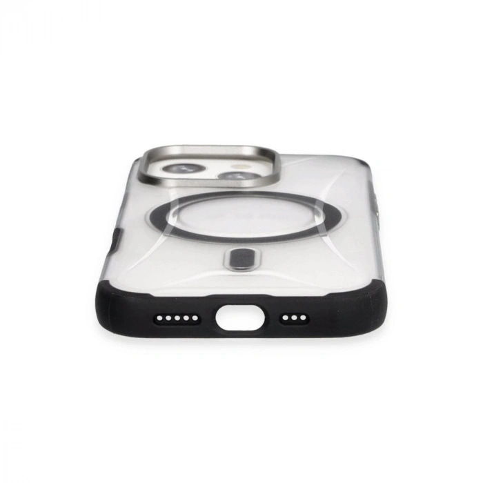 MARSİLYAN™-  Apple İphone 16 Pro Max Hilton Magsafe Kapak - Siyah