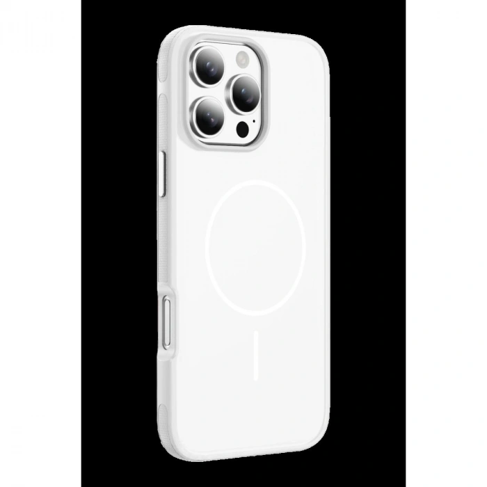 MARSİLYAN™-  Apple İphone 16 Pro Max Neksa Magsafe Kapak - Beyaz