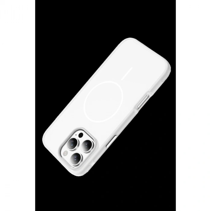 MARSİLYAN™-  Apple İphone 16 Pro Max Neksa Magsafe Kapak - Beyaz