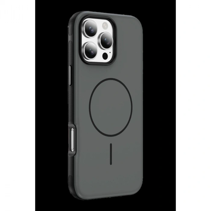 MARSİLYAN™-  Apple İphone 16 Pro Max Neksa Magsafe Kapak - Siyah