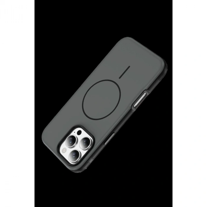 MARSİLYAN™-  Apple İphone 16 Pro Max Neksa Magsafe Kapak - Siyah