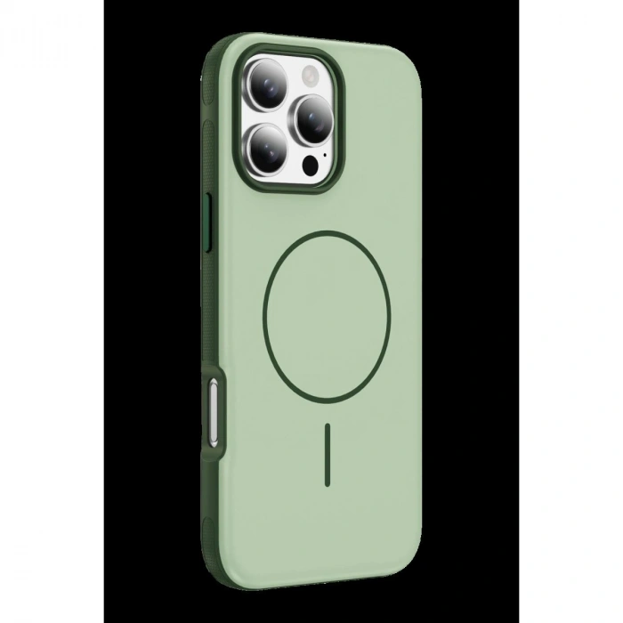 MARSİLYAN™-  Apple İphone 16 Pro Max Neksa Magsafe Kapak - Yeşil