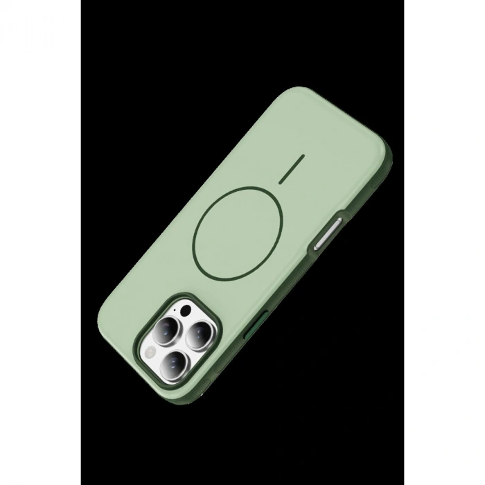 MARSİLYAN™-  Apple İphone 16 Pro Max Neksa Magsafe Kapak - Yeşil