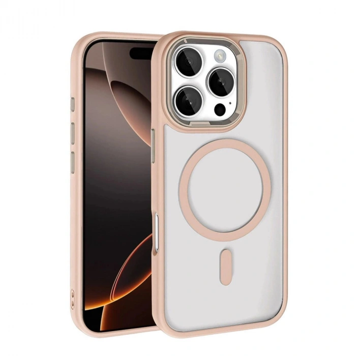 MARSİLYAN™-  Apple İphone 16 Pro Max Terea Magsafe Kapak - Gold
