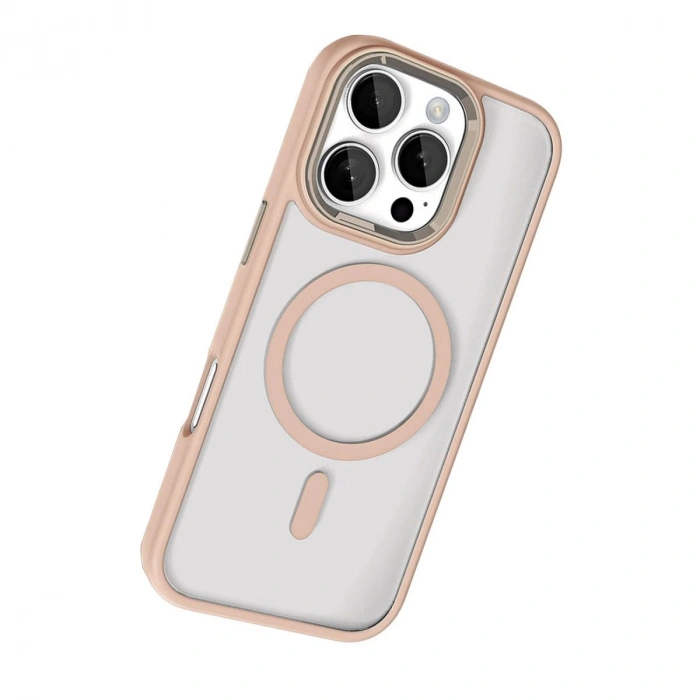 MARSİLYAN™-  Apple İphone 16 Pro Max Terea Magsafe Kapak - Gold