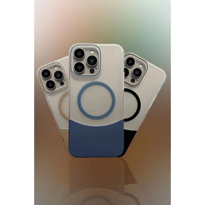 MARSİLYAN™-  Apple İphone 16 Pro Max Velar Magsafe Kapak - Kırmızı
