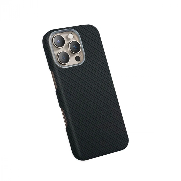 MARSİLYAN™-  Apple İphone 16 Pro Max Volt Magsafe Kapak - Siyah 2
