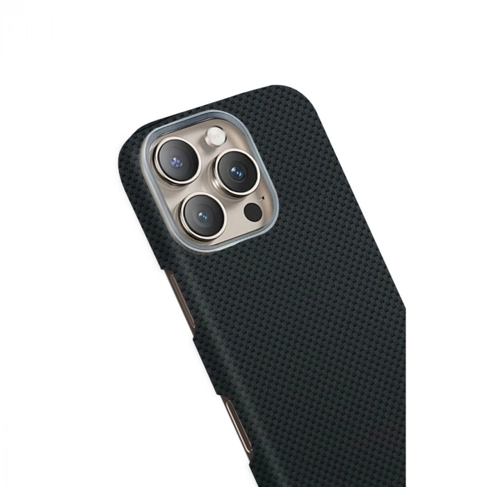 MARSİLYAN™-  Apple İphone 16 Pro Max Volt Magsafe Kapak - Siyah 2