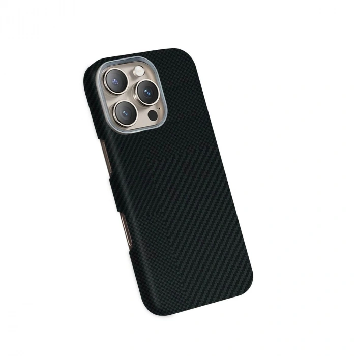 MARSİLYAN™-  Apple İphone 16 Pro Max Volt Magsafe Kapak - Siyah