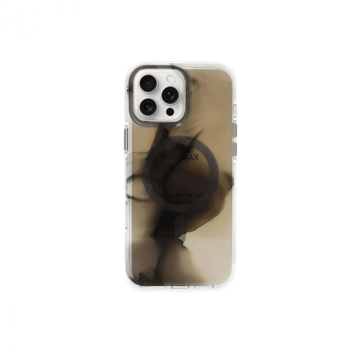 MARSİLYAN™-  Apple İphone 16 Pro Phantom Magsafe Kapak - Siyah