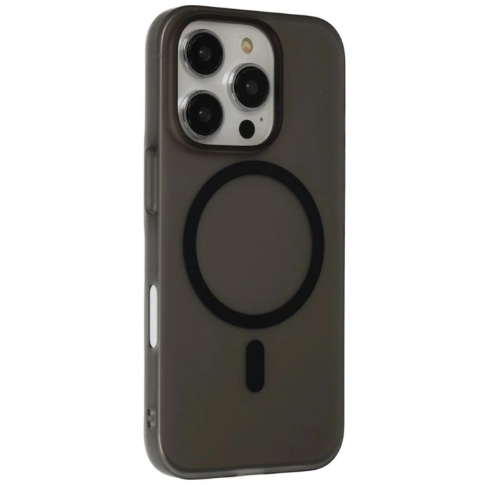 MARSİLYAN™-  Apple İphone 16 Pro Tuna Pc Slim Magsafe Kapak - Siyah