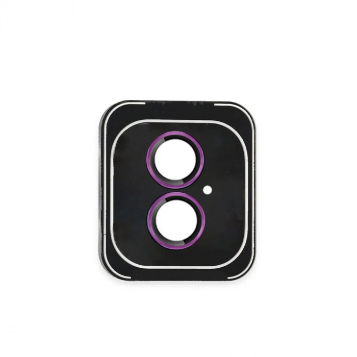 MARSİLYAN™-  Apple İphone 16 Pvd Metal Kamera Lens - Pembe