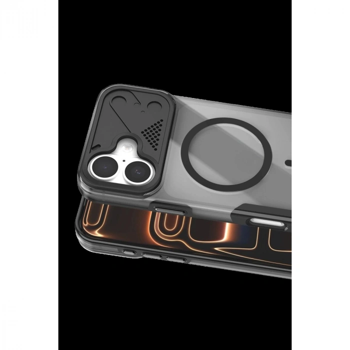 MARSİLYAN™-  Apple İphone 16 Zinko Magsafe Kapak - Siyah