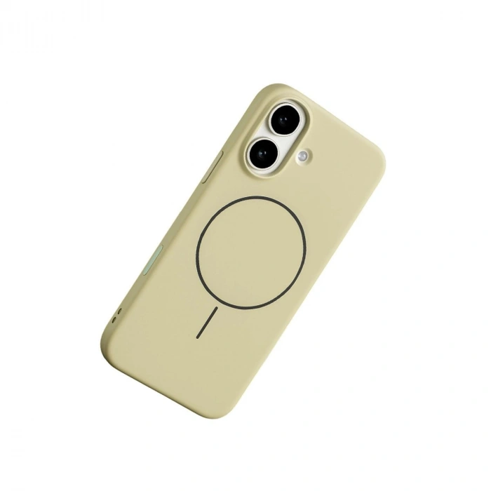 MARSİLYAN™-  Apple İphone 17 Jully Magsafe Kapak - Bej
