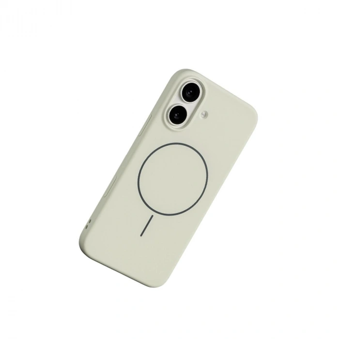 MARSİLYAN™-  Apple İphone 17 Jully Magsafe Kapak - Beyaz