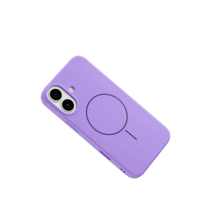 MARSİLYAN™-  Apple İphone 17 Jully Magsafe Kapak - Lila