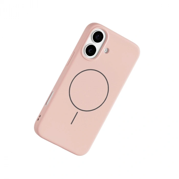 MARSİLYAN™-  Apple İphone 17 Jully Magsafe Kapak - Pudra