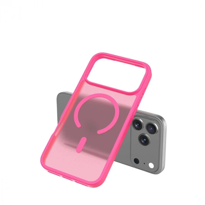 MARSİLYAN™-  Apple İphone 17 Pro Jota Magsafe Kapak - Rose